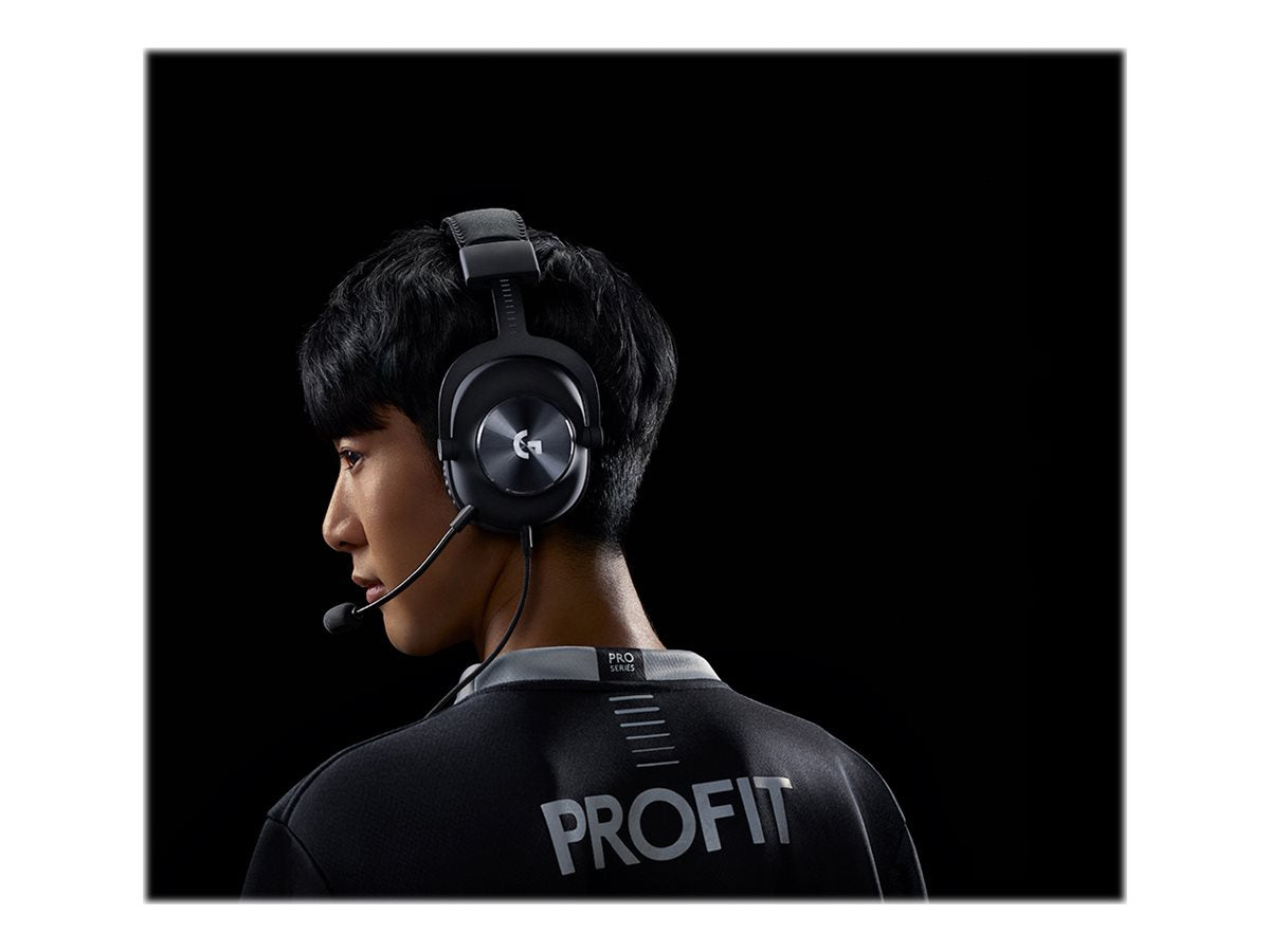 LOGITECH G Pro X Headset full size wired 3.5 mm jack noise isolating