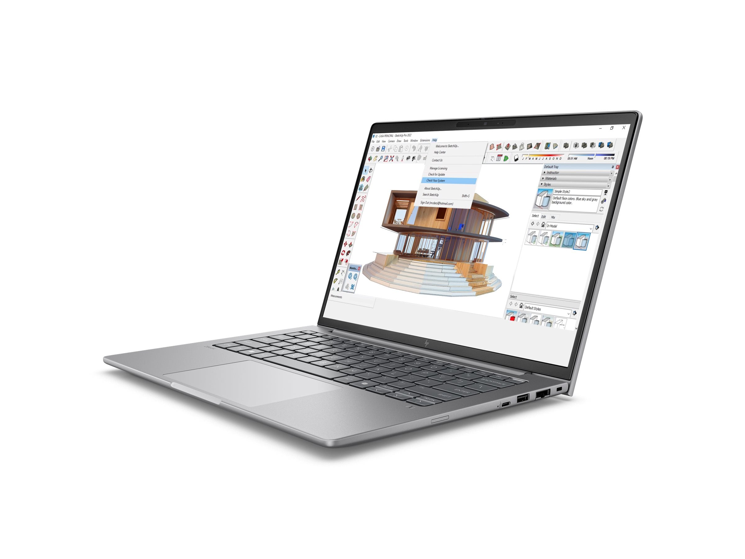 HP ZBook 8 G1i Intel Core Ultra 7 255H 14p WUXGA 32Go 1To Intel Arc 140T W11P 3/3/3