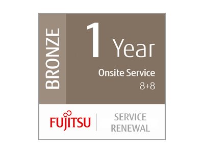 RICOH 1 Year Service Renewal Onsite Service - 8 Hour Response + 8 Hour Fix Low-Vol Production Scanners