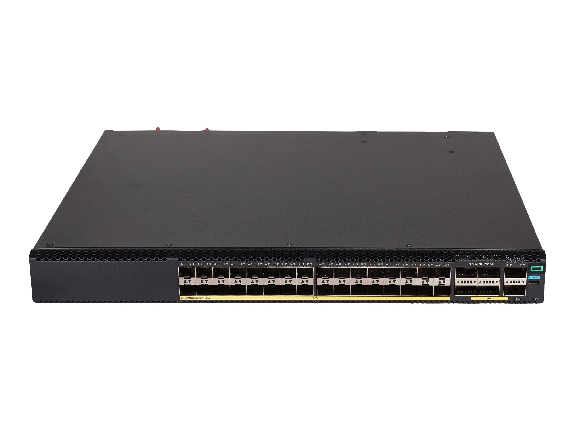 HPE Networking Comware Data Center Switch 32p SFP+ 1G/10G 6p QSFP28 100G 5720