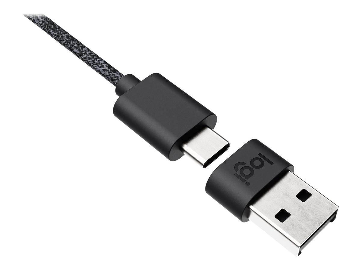 LOGITECH Zone Wired MSFT Teams Headset on-ear wired USB-C graphite Certified for Microsoft Teams