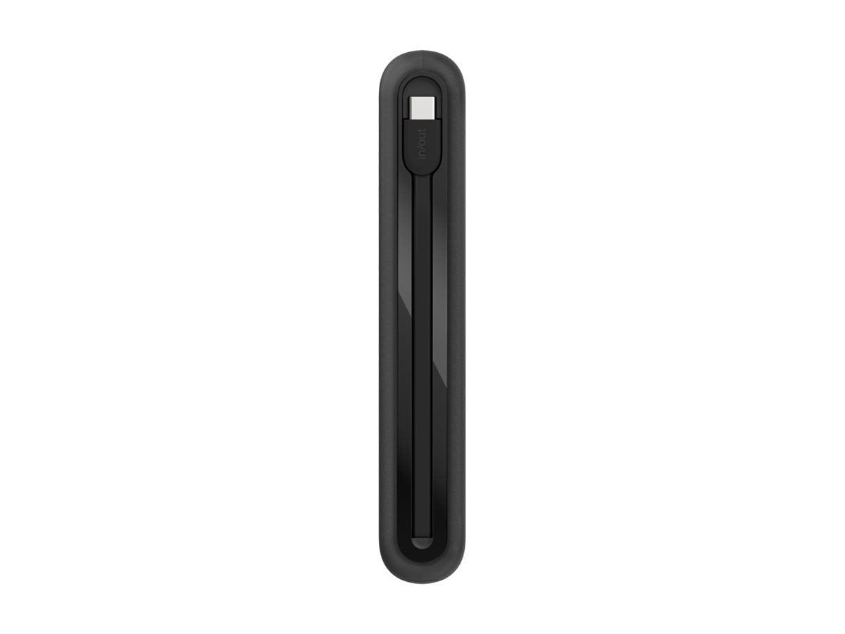 BELKIN 20k PD30w Integrated USB-C Cable Power Bank Black