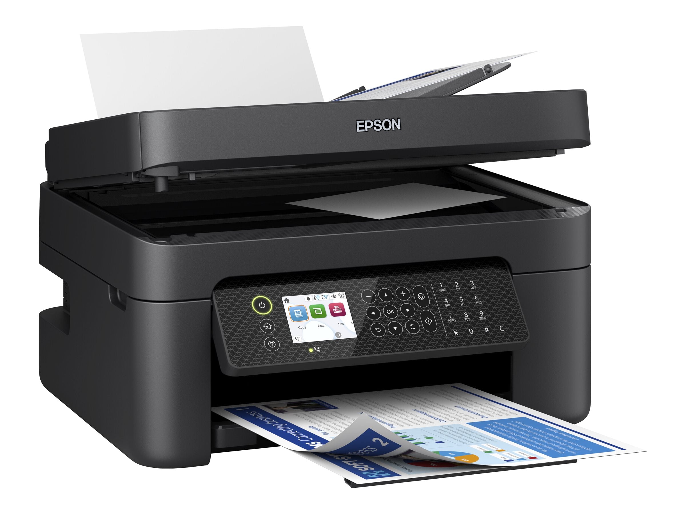 EPSON WorkForce WF-2950DWF MFP colour ink-jet 216x297mm A4 10ppm print 100 sheets USB 2.0 Wi-Fi