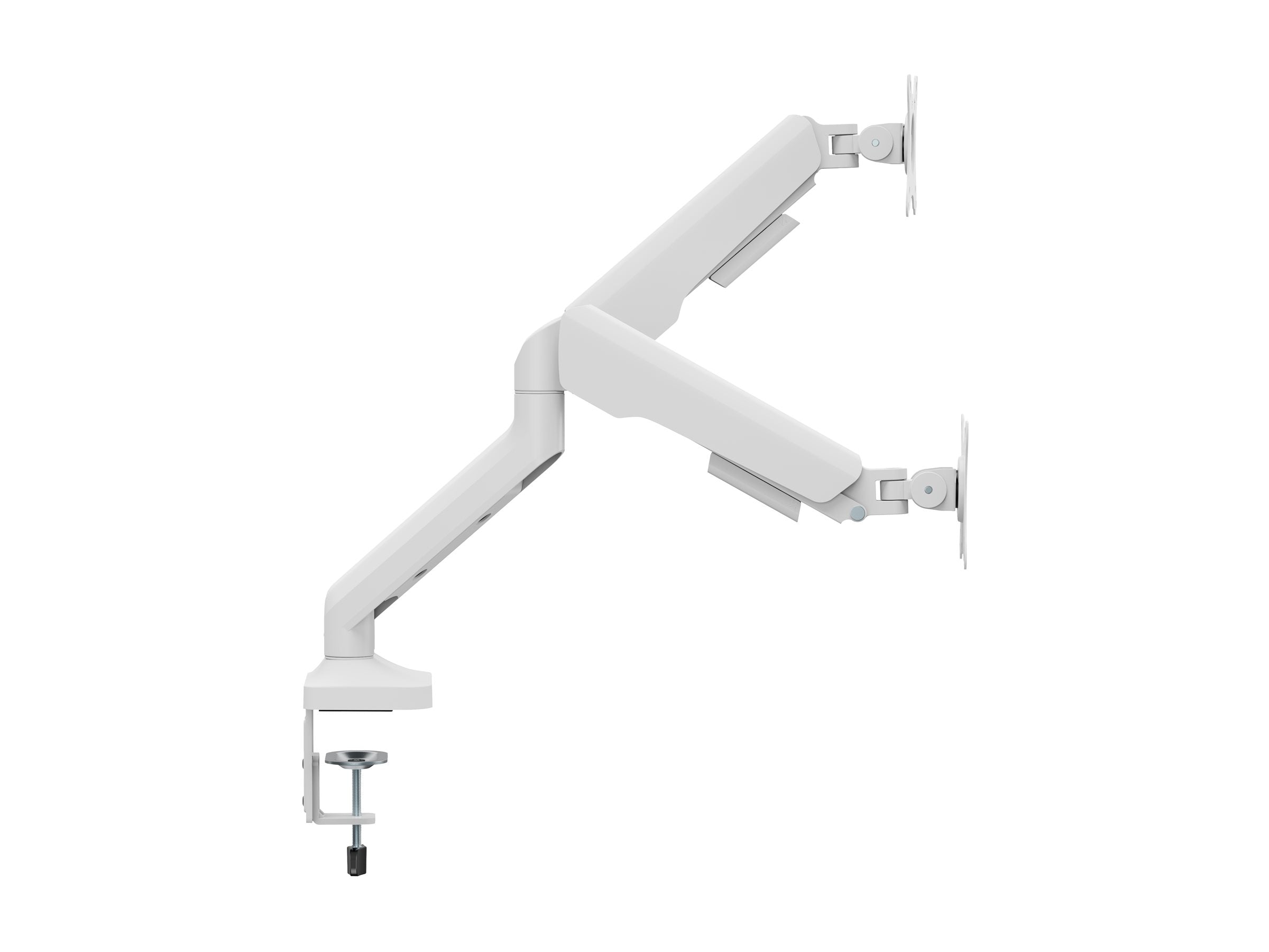 TNB ERGO - Double bras support articulé pour moniteur - blanc