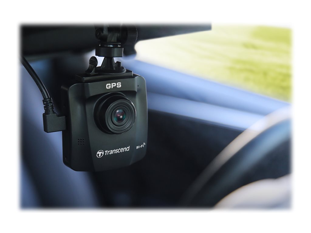 TRANSCEND Dashcam DrivePro 250 32Go Suction Mount Sony Sensor GPS