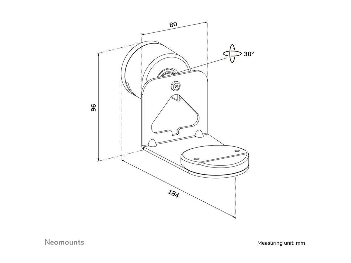 NEOMOUNTS NERO Quadruple monitor arm 10-32p