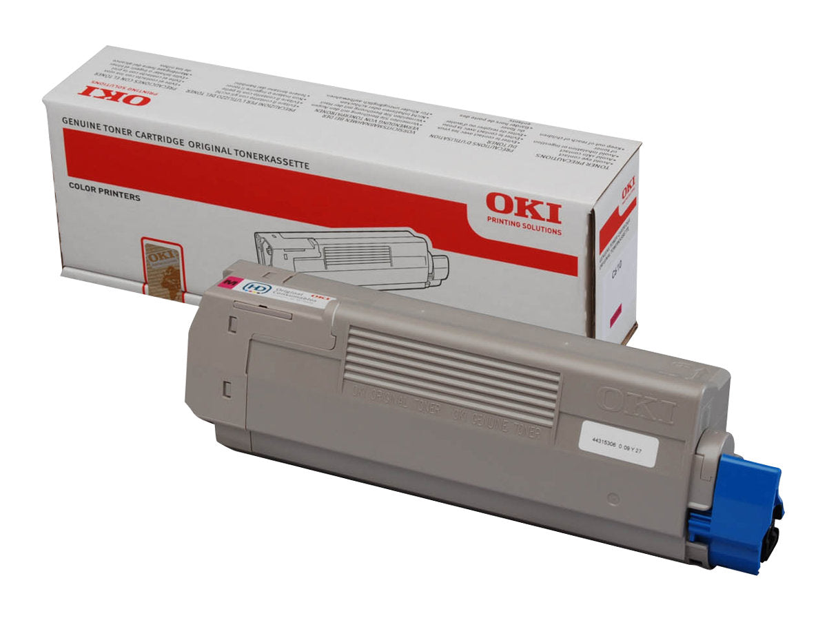 OKI C610 cartouche de toner magenta capacité standard 6.000 pages pack de 1