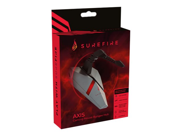 VERBATIM SUREFIRE AXIS GAMING MOUSE BUNGEE HUB WCF (P)