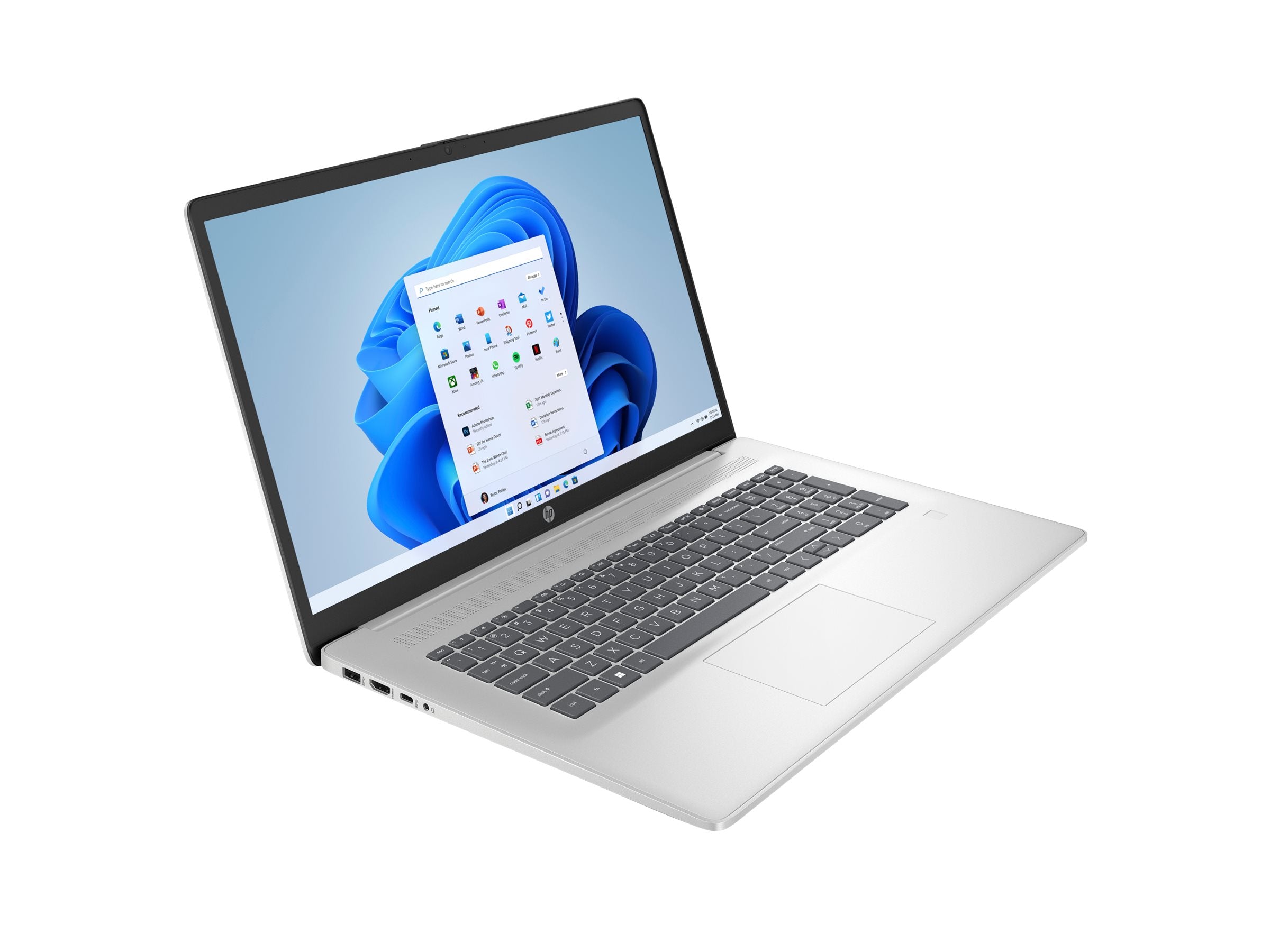 HP Laptop 17-cp3017nf AMD Ryzen 7 7730U 17.3p FHD 16Go 1To PCIe AMD Radeon Graphics W11H WARR 1/1/0 EURO
