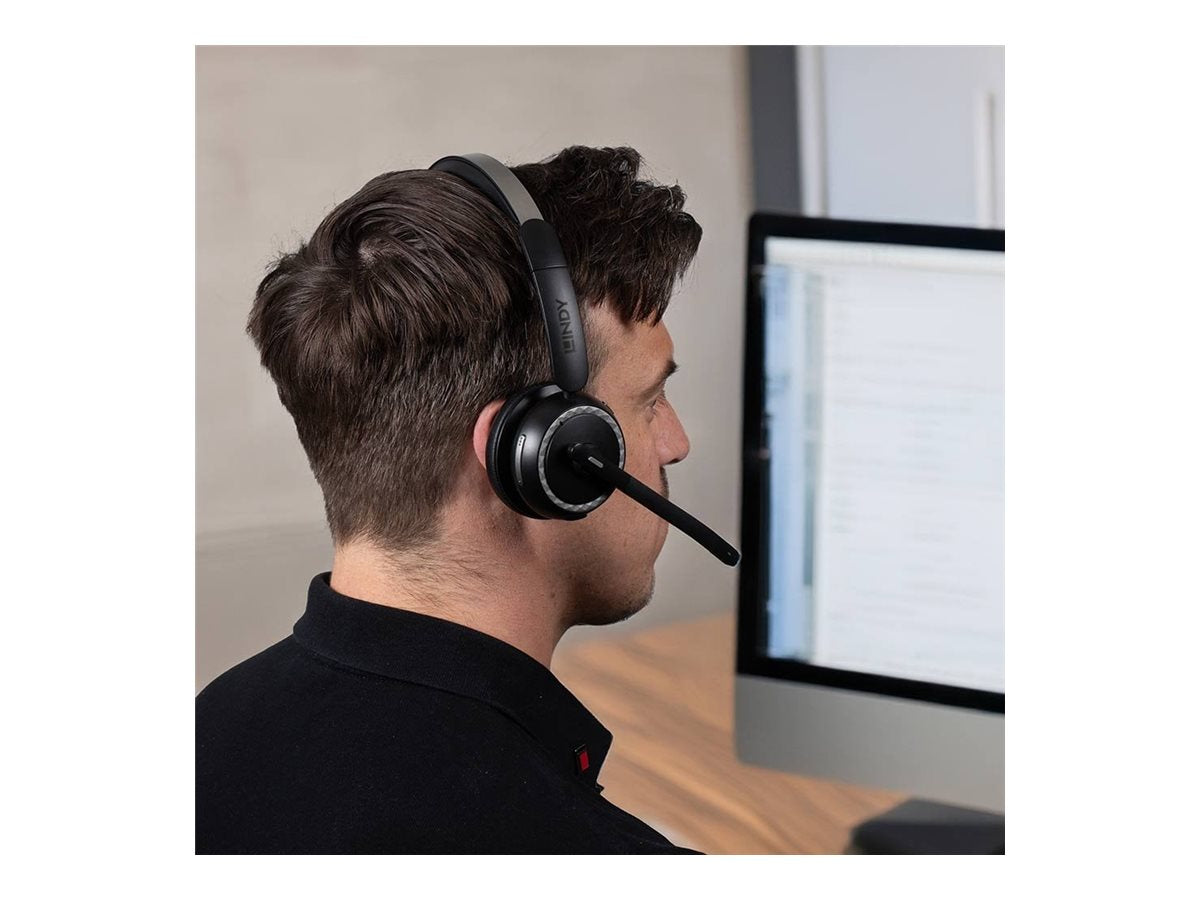 LINDY L118 Casque sans fil à réduction de bruit
