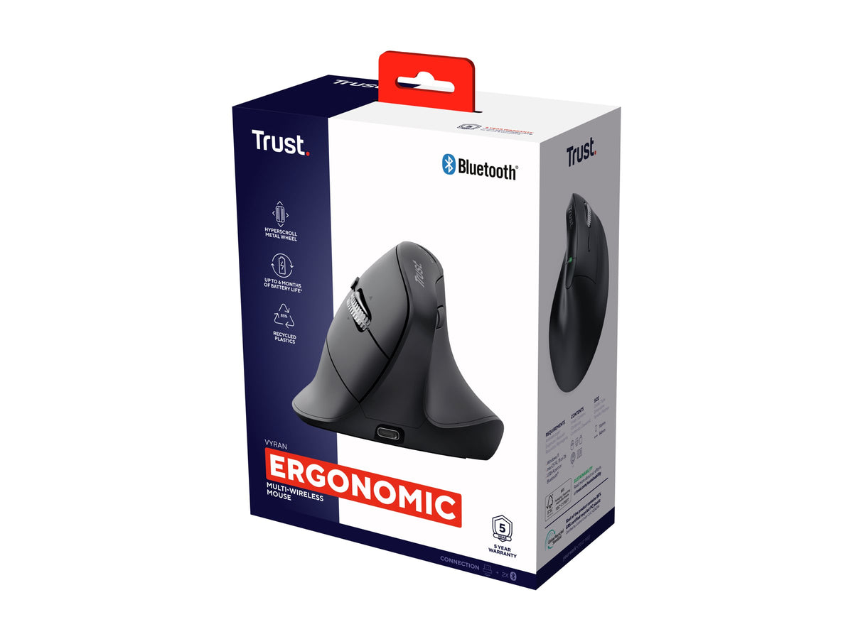 TRUST VYRAN ERGO HYPSCROLL M-WRLS MOUSE