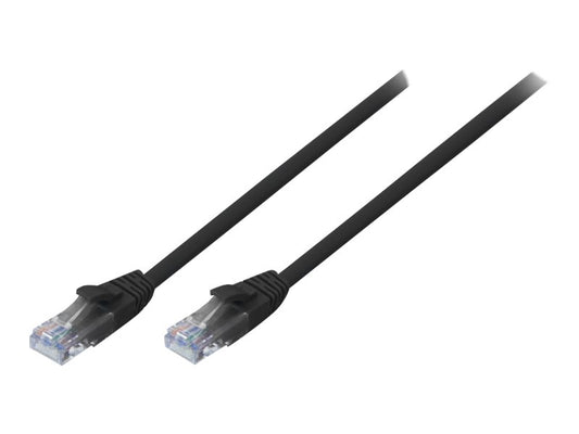 LINDY Cat.6 UTP Cable Black 5m