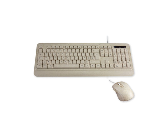 MCL MP3A99AACK2012BIB - Kit clavier + souris filaire en bioplastique French AZERTY