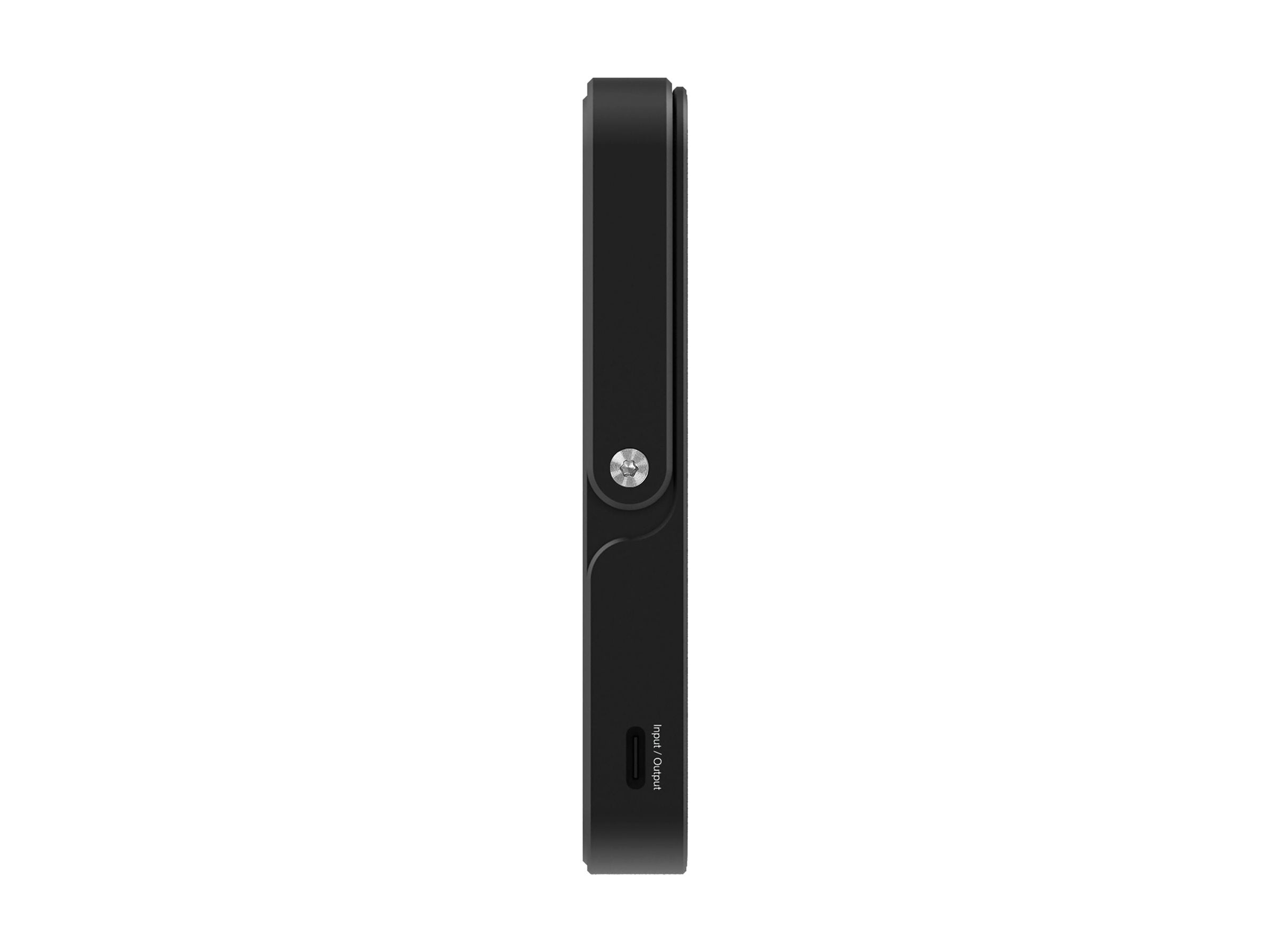 VERBATIM CHARGE N GO POWER BANK WITH STAND MAGNETIC WIRELESS 10000MAH - BLACK WCF (P)