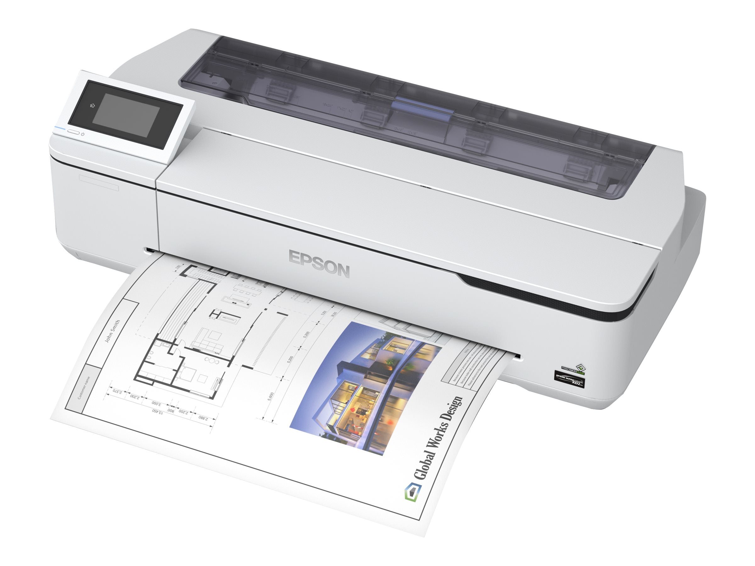 EPSON SureColor SC-T2100 No Stand 24inch large-format printer colour ink-jet Roll A1 61.0cm 2400x1200dpi LAN Wi-Fi USB 3.0 Cutter