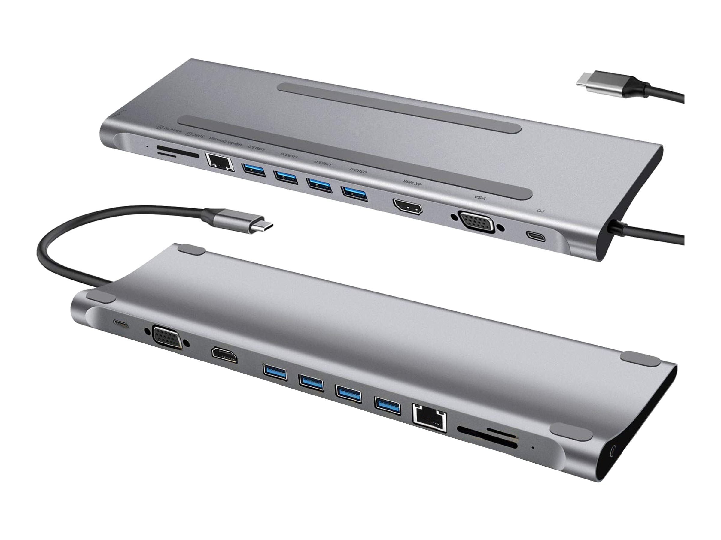 TNB 11in1 USB-C Type C Dock With This USB-C Hub Easily Connect All USB-A Compatible Devices To A Device An HDMI Cable