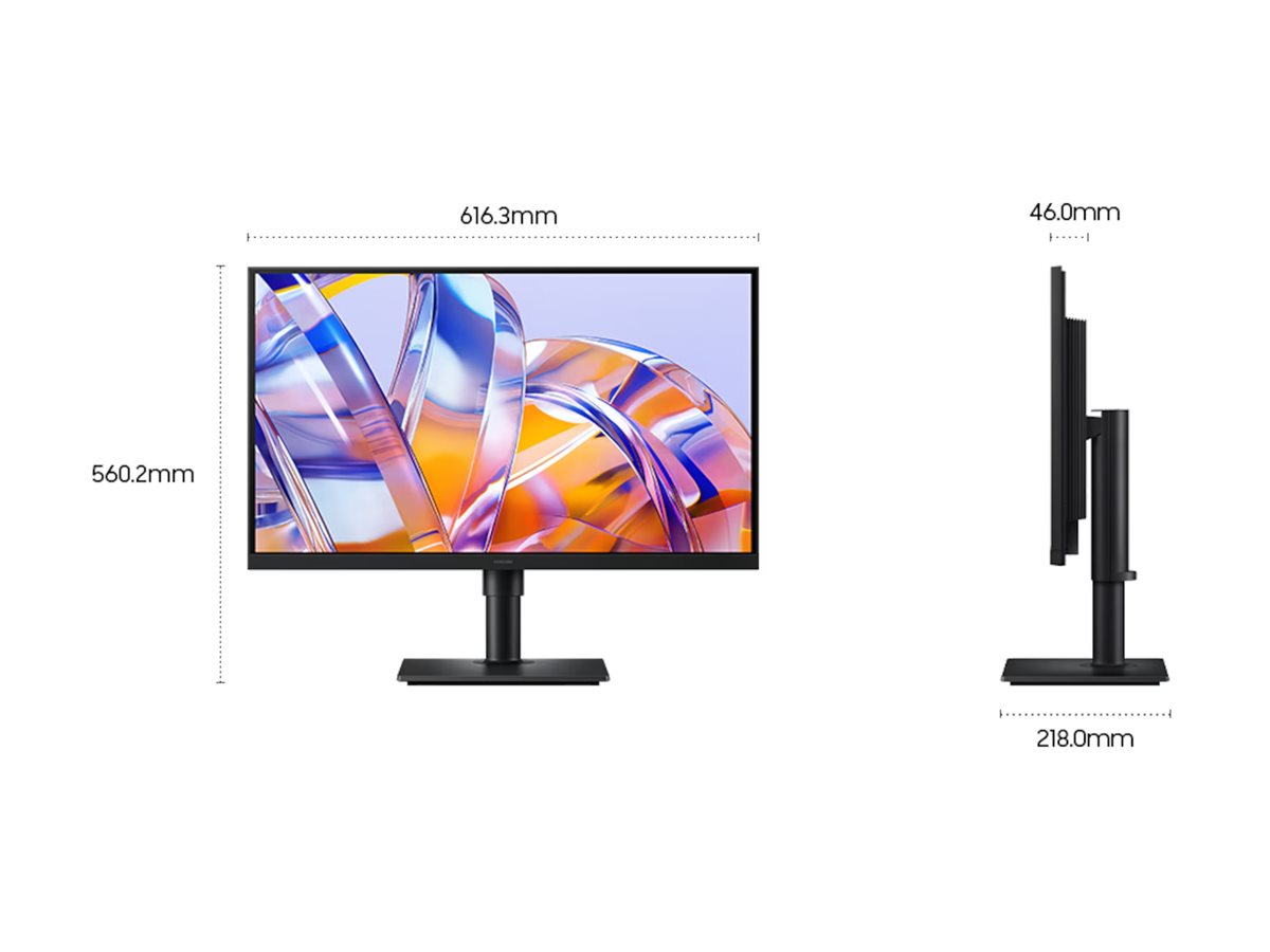 SAMSUNG ViewFinity S80UH 27p 4K IPS Docking USB-C 90W LAN Ecran 60Hz 5ms 350cd/m2 HDMI DisplayPort
