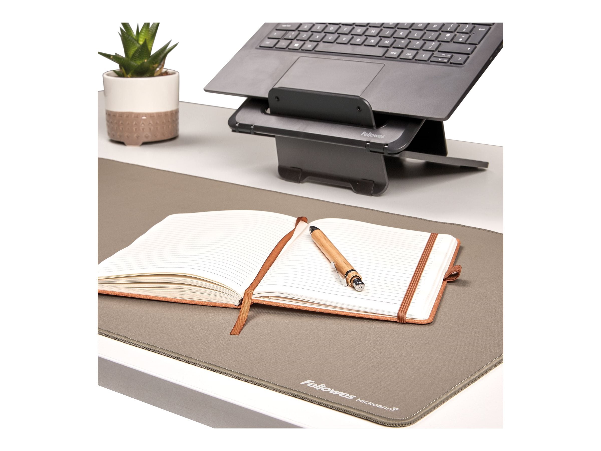 FELLOWES TAPIS SOUS MAIN DE BUREAU SABLE