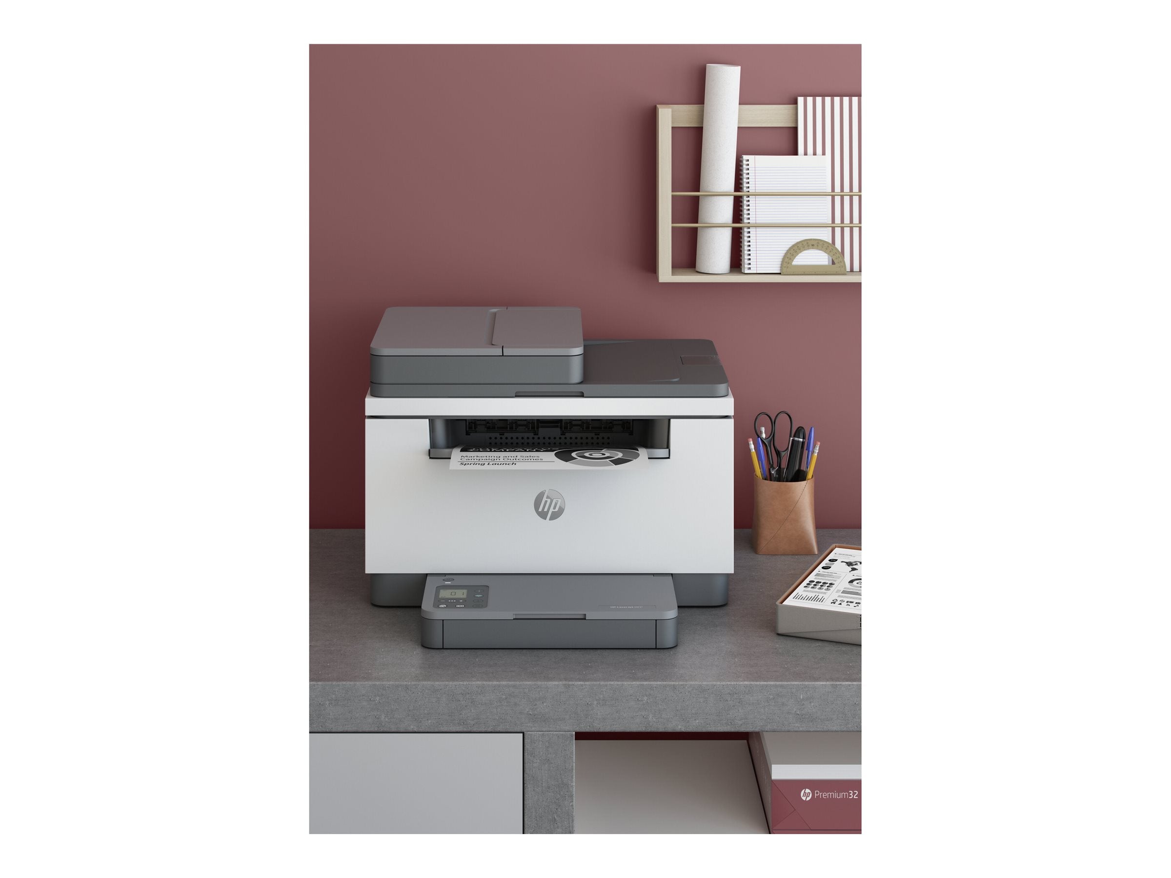 HP LaserJet MFP M234dw MFP Mono B/W laser Legal media 29ppmcopy 29ppmprint 150 sheets USB 2.0 LAN Wi-Fi light basalt
