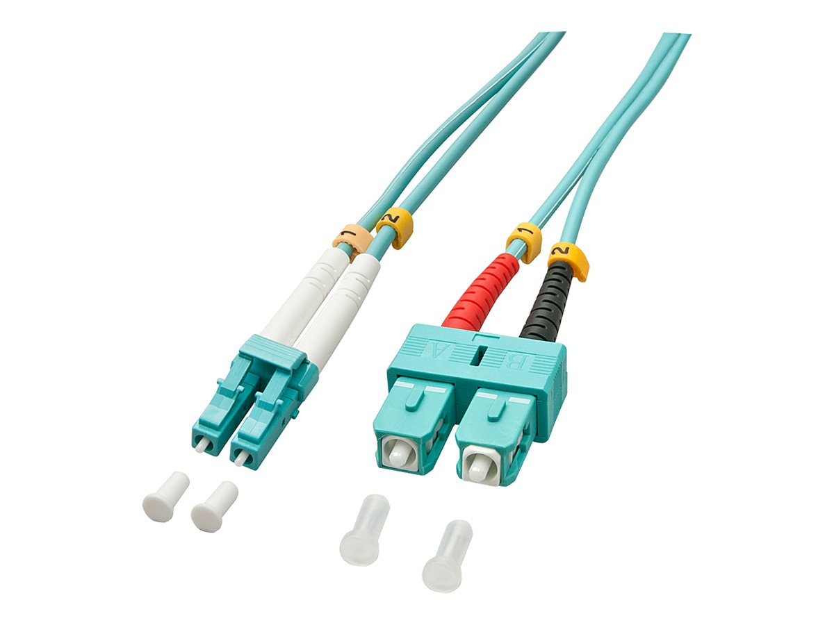 LINDY Optic Cable LC/SC OM3 2m 50/125 Multimode