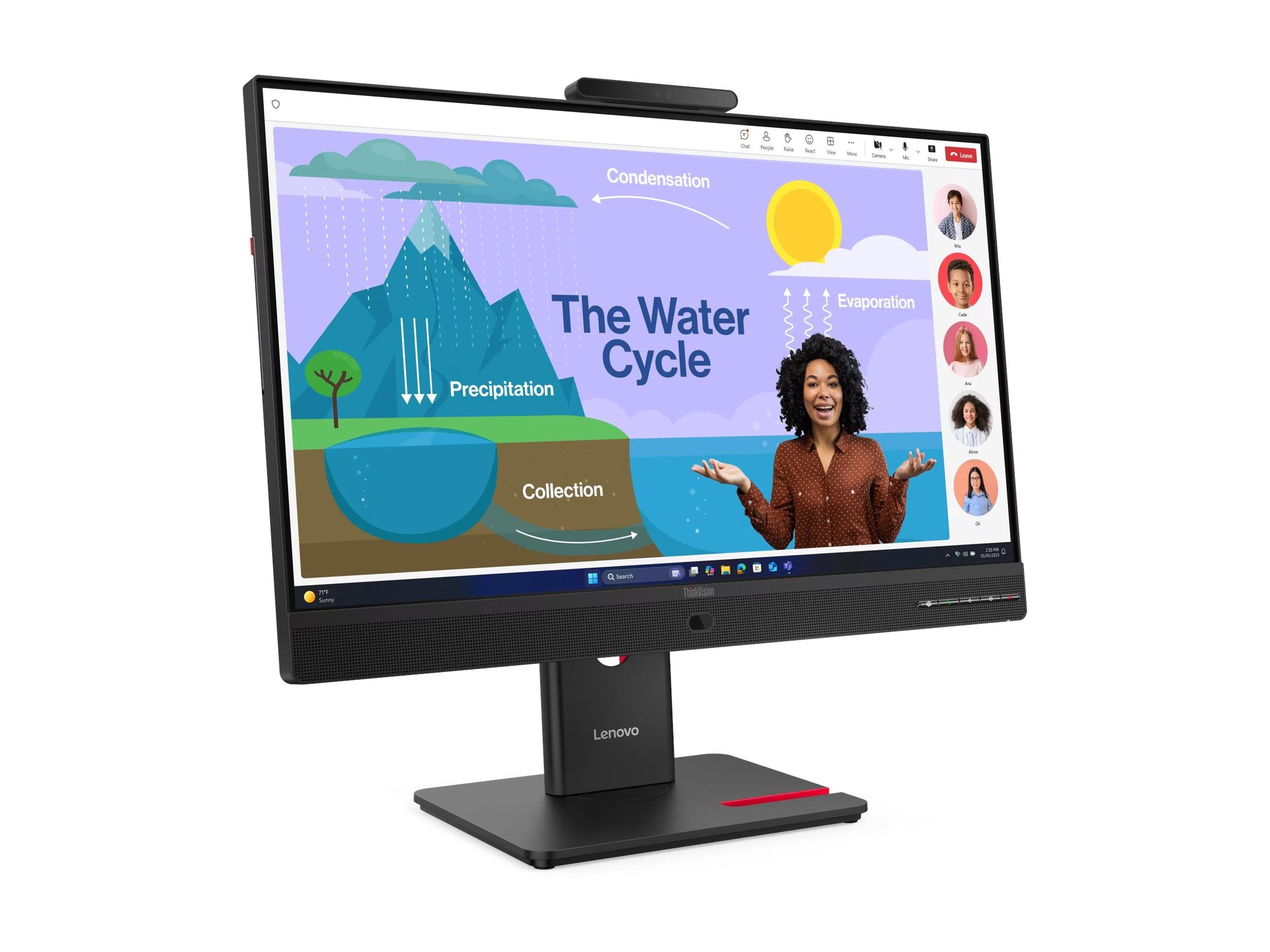 LENOVO ThinkVision T24D-4v 23.8p IPS FHD 16:9 120Hz 250 cd/m2 4ms HDMI DP USB 3.2. G1 Type-C