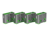 LINDY Bloqueurs de ports USB 10 pièces Vert