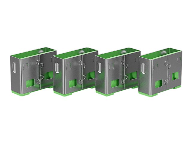 LINDY Bloqueurs de ports USB 10 pièces Vert