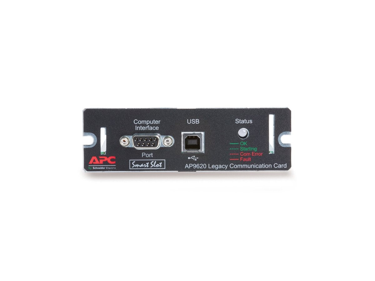 APC Legacy Communications SmartSlot Card Remote management adapter SmartSlot USB serial Black