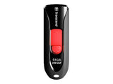 TRANSCEND 64Go Clé USB 2.0 - Noir