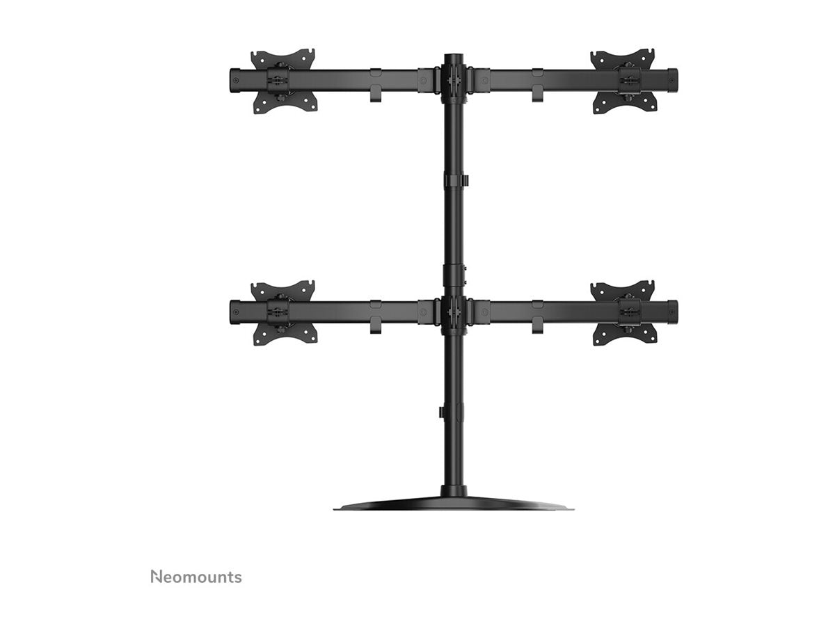 NEOMOUNTS NM-D335D4BLACK Support décran à poser 10-27p