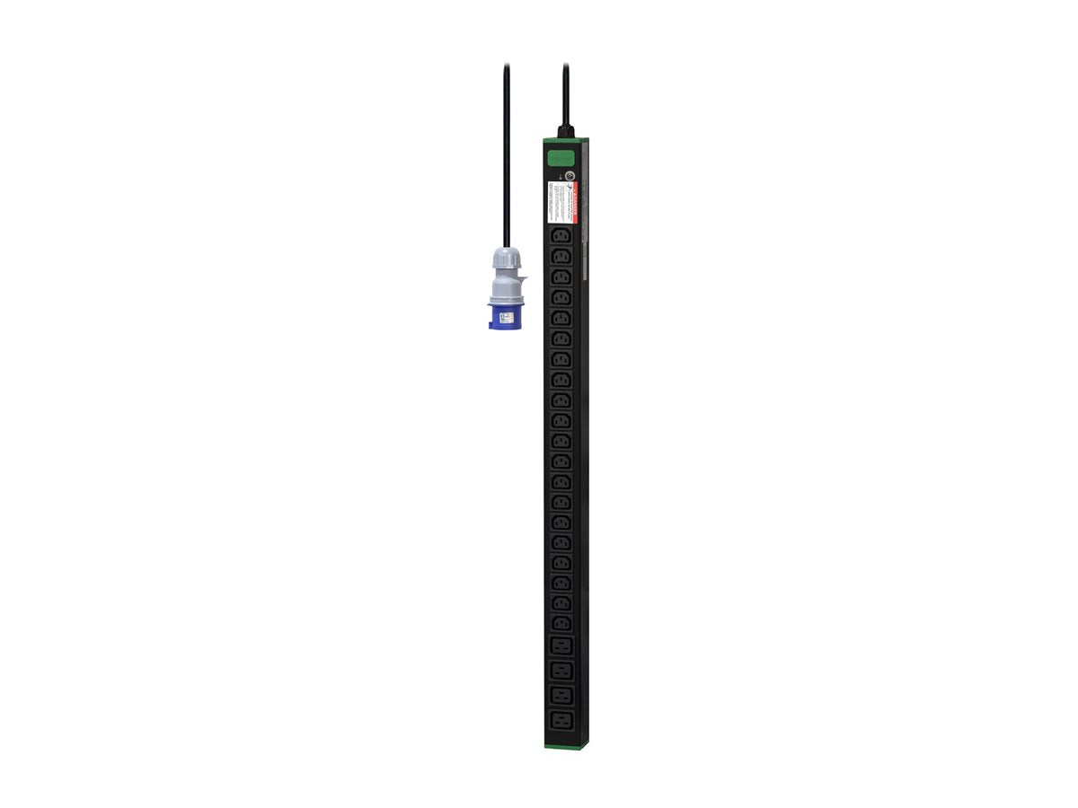 APC Easy Rack PDU Basic vertical 1-phase 3.7 kW 230 V 16 A 20 x C13 and 4 x C19 sockets IEC60309 plugs