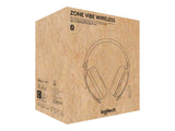 LOGITECH Zone Vibe Wireless Headset full size Bluetooth wireless USB-C via Bluetooth adapter graphite Certified for Microsoft Teams