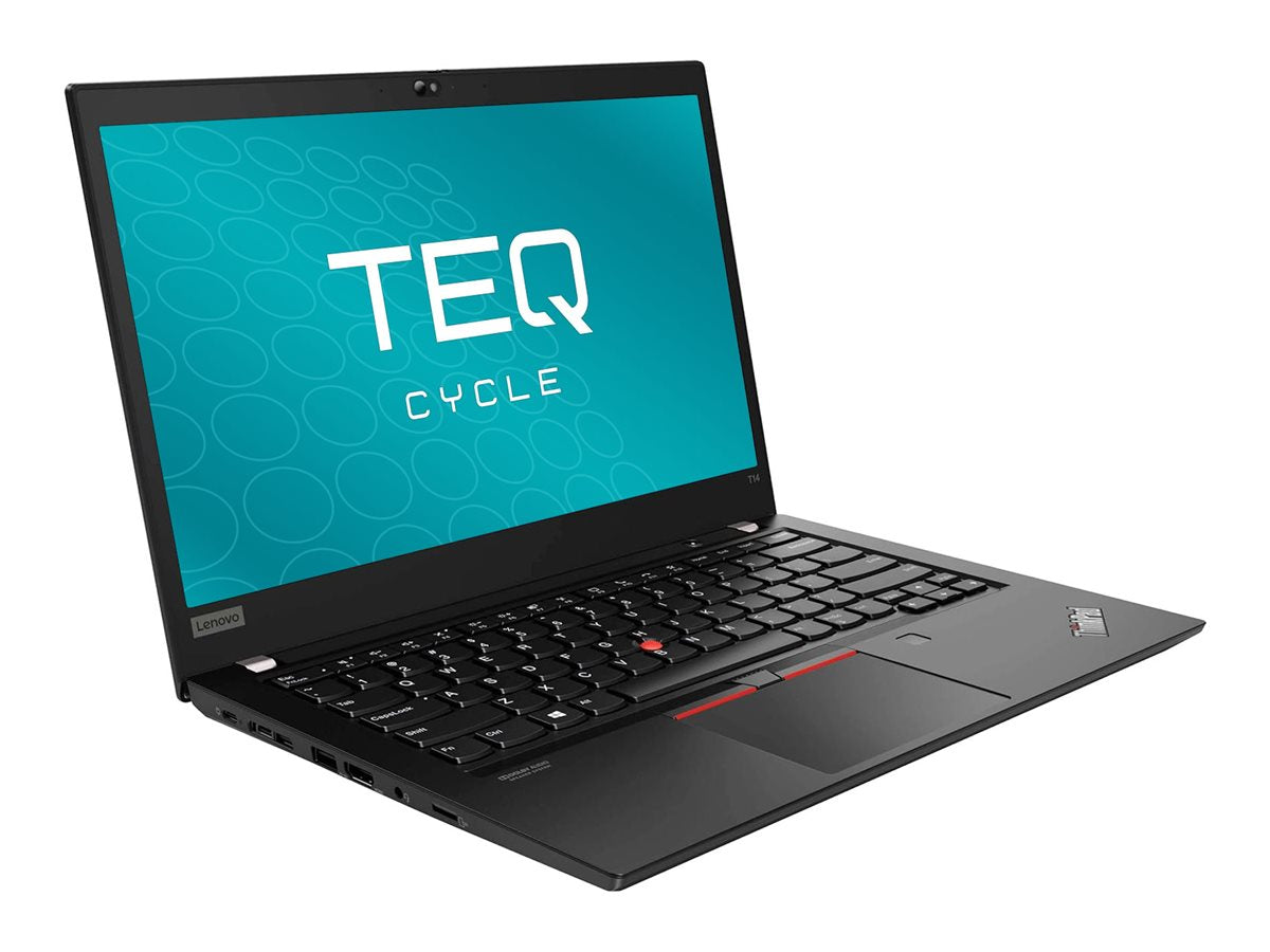 TEQCYCLE Premium - Lenovo Thinkpad T14 G1 Intel Core i5-10210U 14p FHD 16Go 256Go SSD W11P - PC Portable reconditionné garantie 2ans