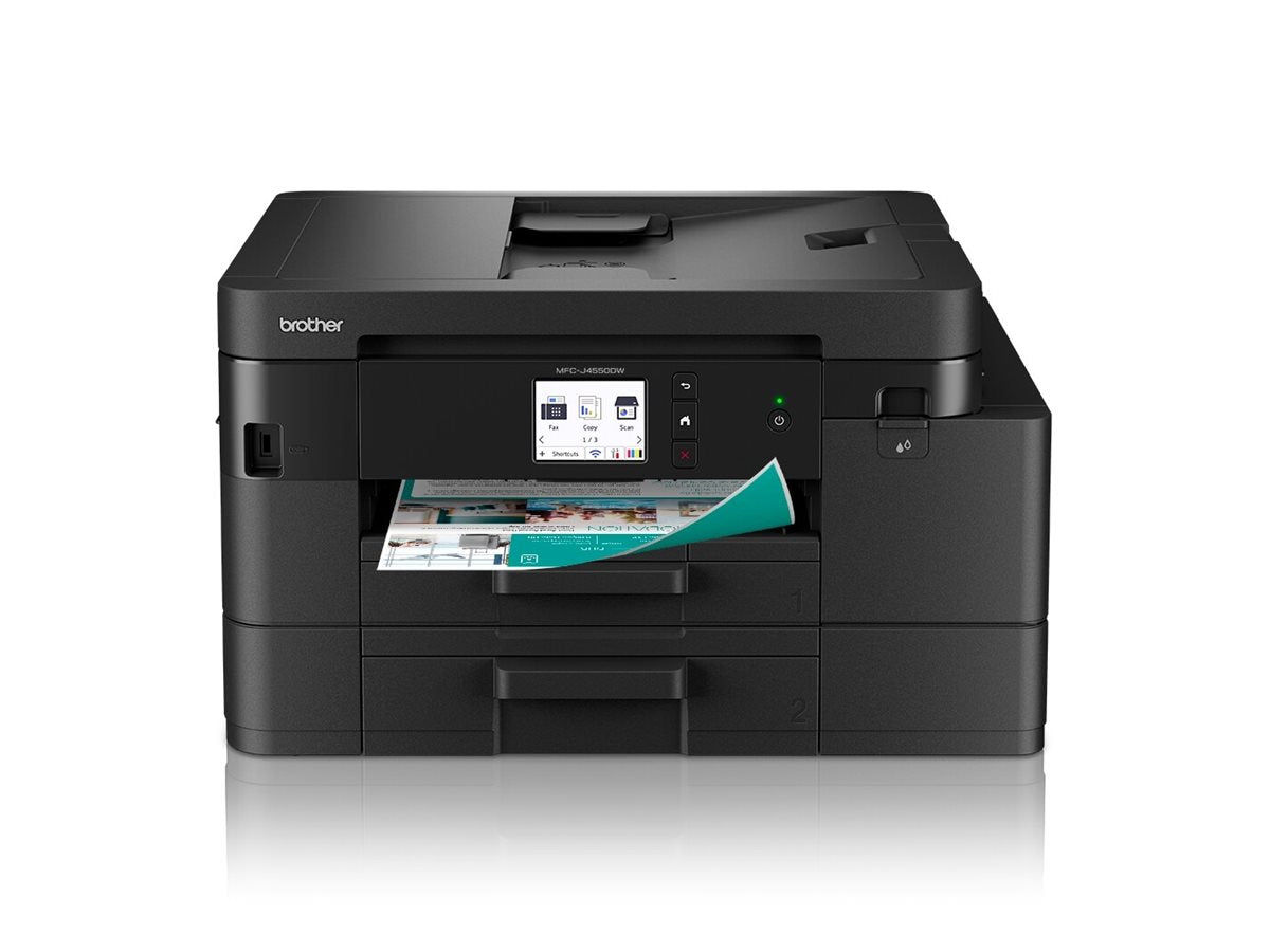 BROTHER MFC-J4550DW Compact all-in-one wireless business ink printer with ADF and two paper trays 20ppm