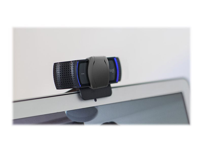 LOGITECH HD Pro Webcam C920S Webcam colour 1920 x 1080 audio USB