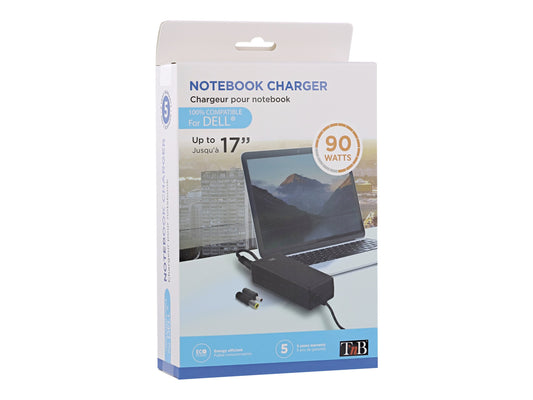 TNB Universal Power Supply For Notebooks Up To 17p Compatible With Most 19V Powered Notebooks 90W Max 9 Adapters