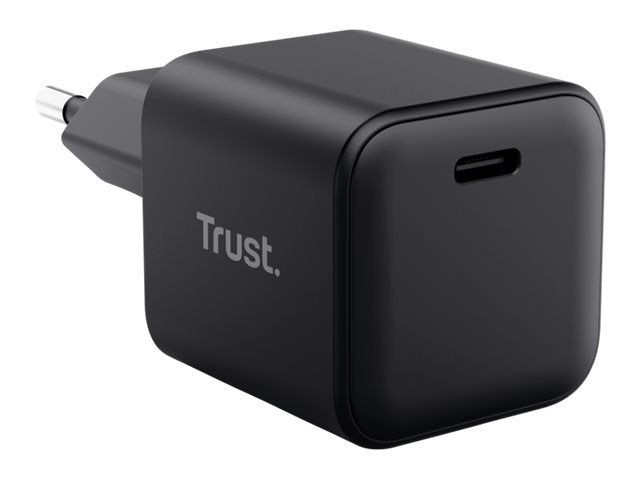 TRUST Alimentation universelle MAXO USB-C 65 watts compacte Apple PC port USB-C - Noire