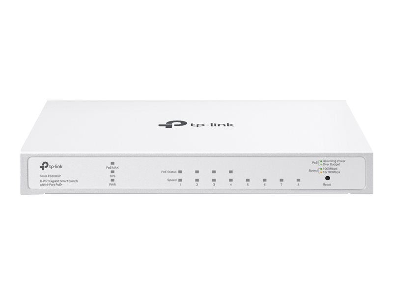 8-Port Gigabit Smart Switch with 4-Port