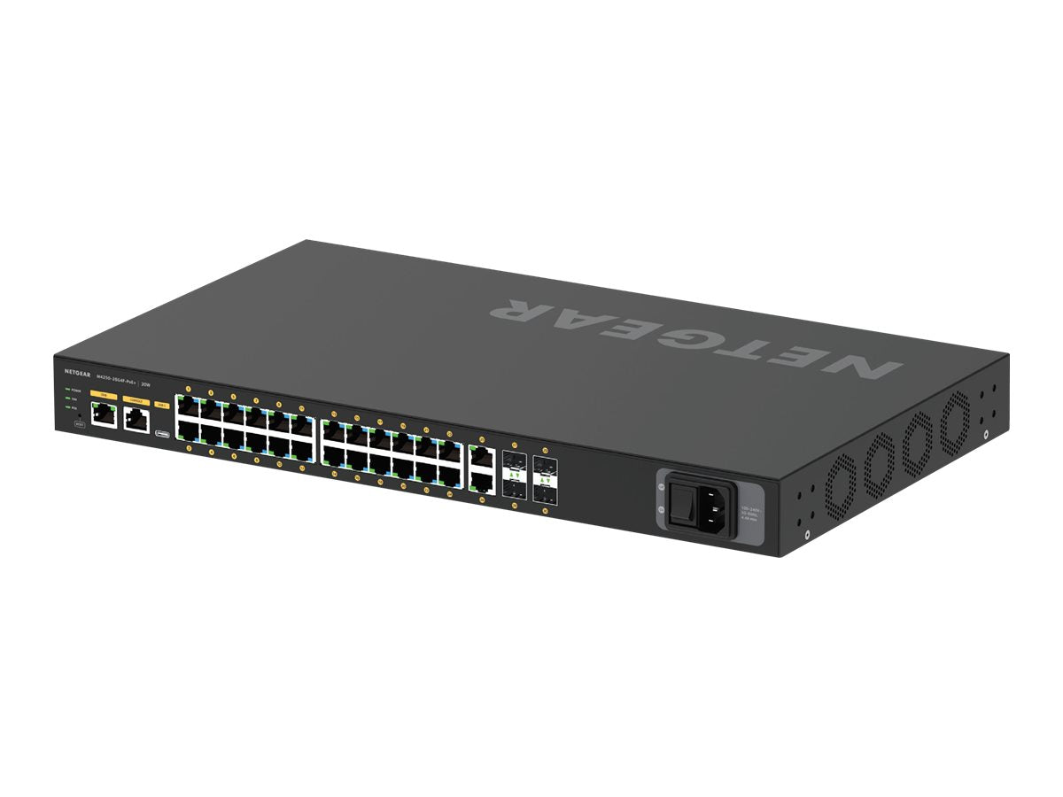 NETGEAR M4250-26G4F-POE+ Managed Switch