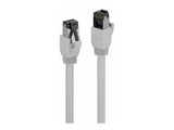 LINDY 1.5m Cat.8.1 S/FTP LSZH Cable Grey