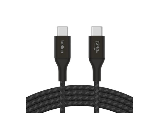 BELKIN Boost Charge 240w USB-C to USB-C Cable 2M Black