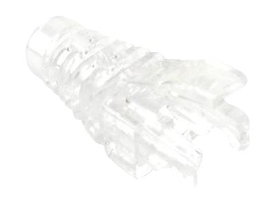 MCL 100 x 6.5 mm boot for modular RJ45 plug Transparent