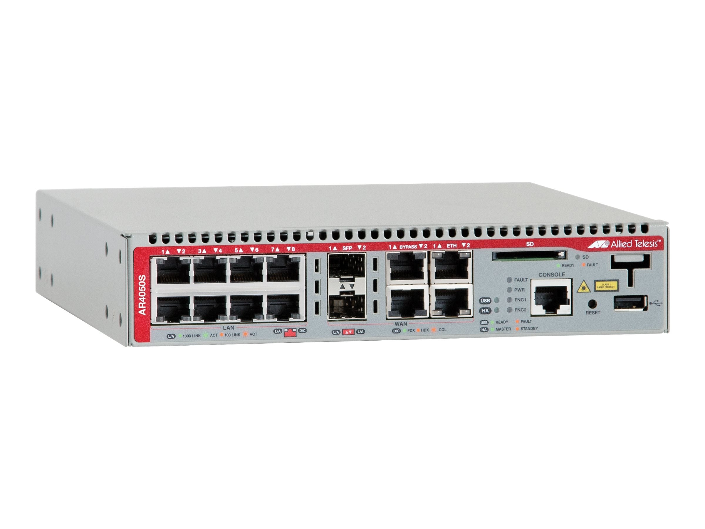 AW+ Firewall, 2xGE WAN, 8x10/1 00/1000Base-TX LAN, 1900 Mbps
