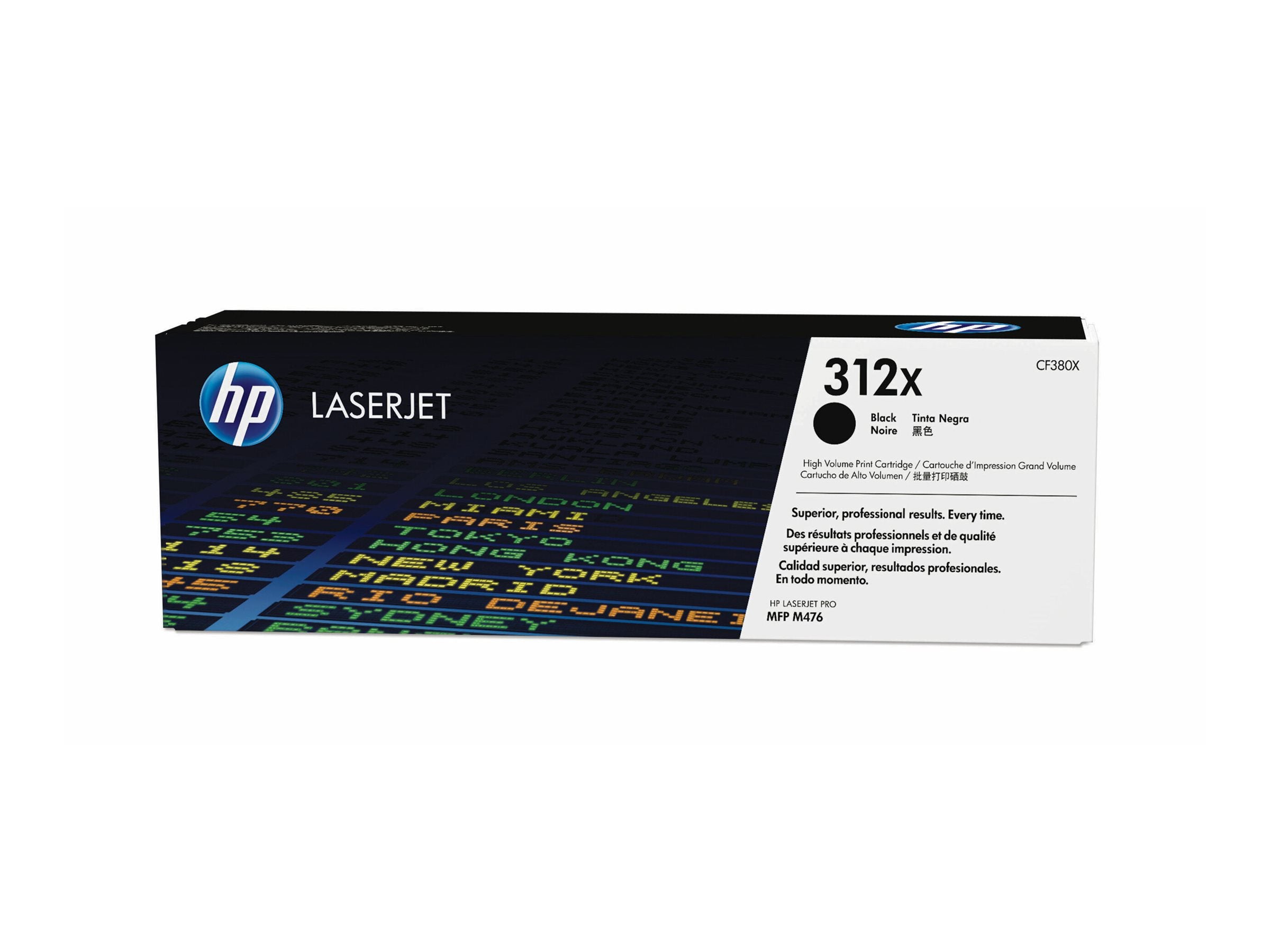 HP 312X original Toner cartridge CF380X black high capacity 4.400 pages 1-pack