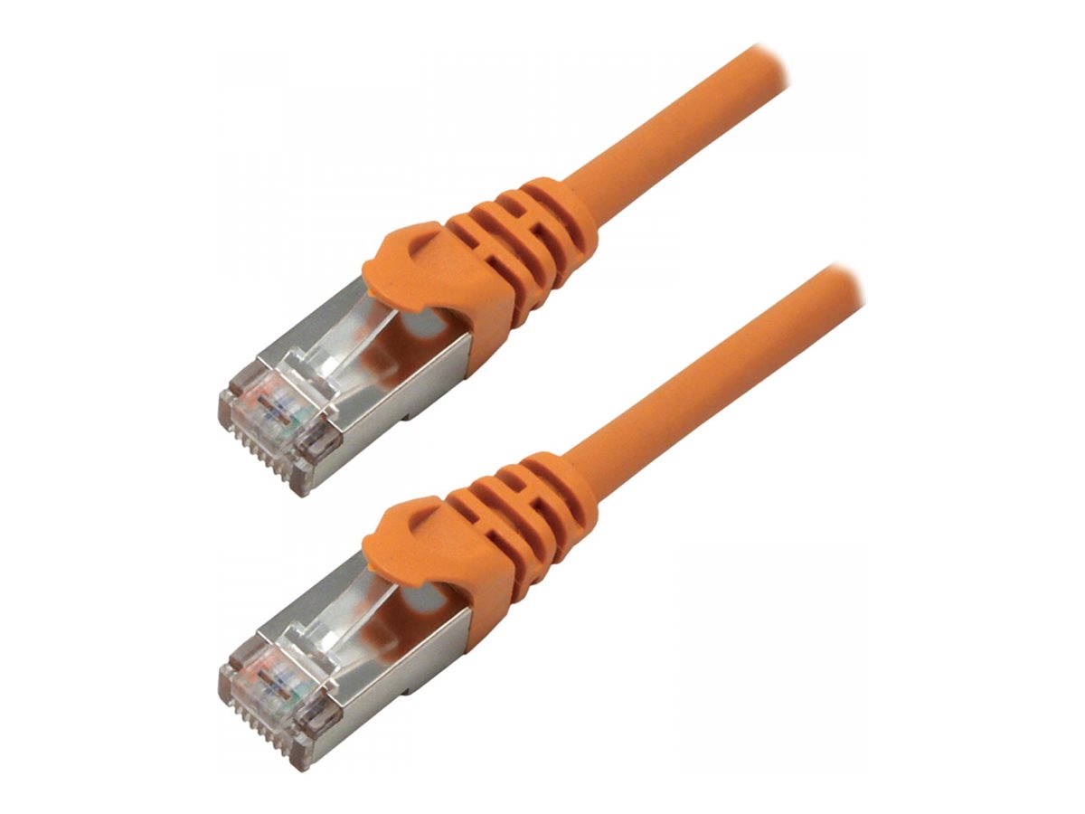MCL RJ45 CAT7 S/FTP LSZH 0.15M Orange