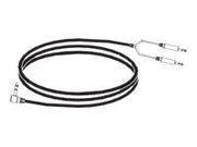 SMART Stereo Y cable 3.5mm 2 Male 1 Male RA