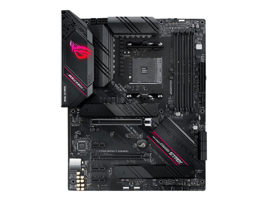 ASUS ROG STRIX B550-F GAMING ATX MB PCIe 4.0-ready dual M.2 USB3.2 Gen 2 Type-C plus HDMI2.1 and DisplayPort1.2 output support