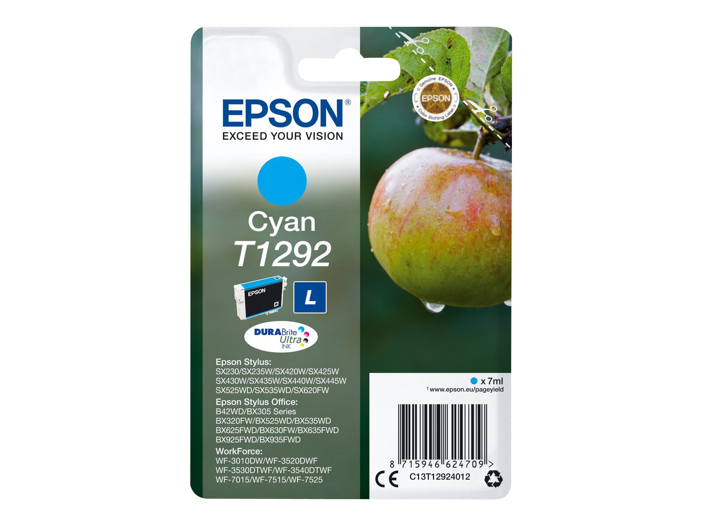 Ink/T1292 Apple 7ml CY