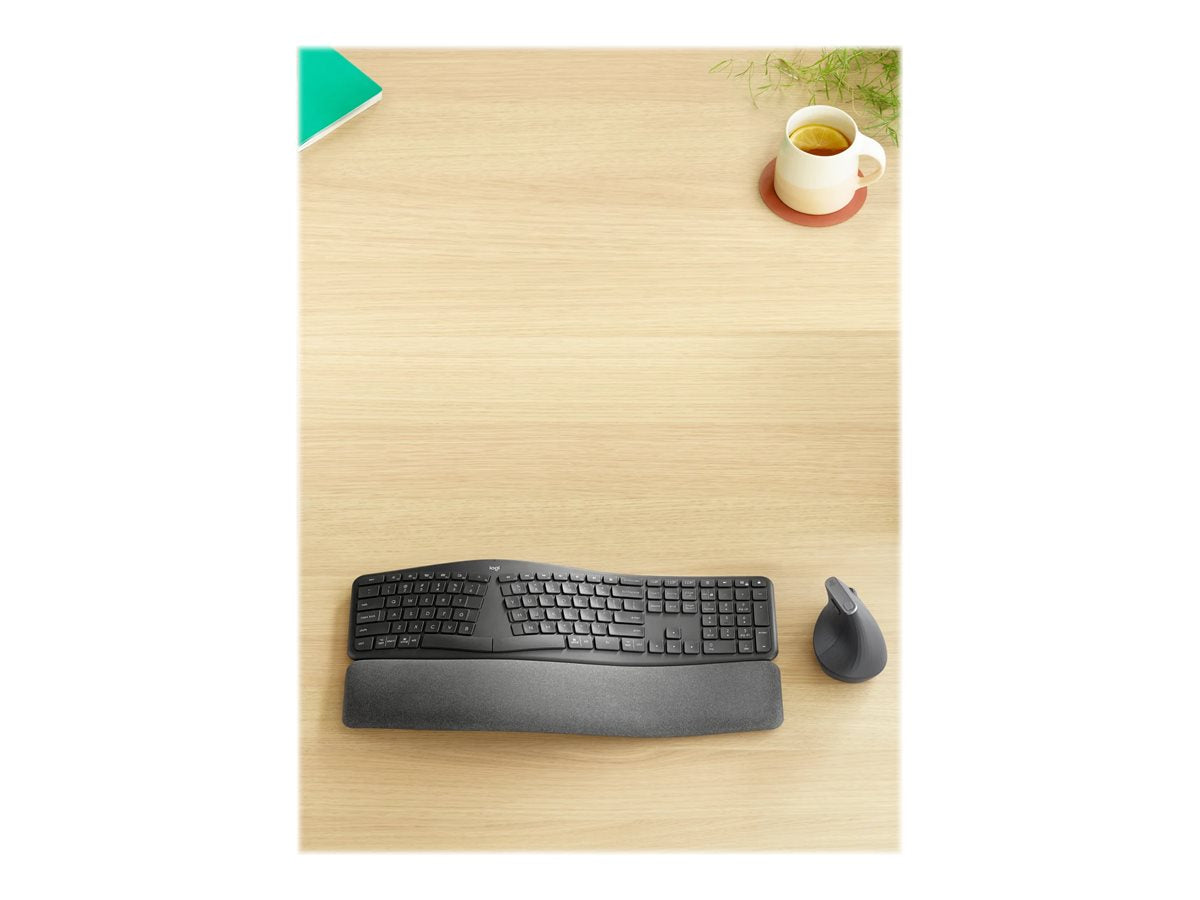 LOGITECH ERGO K860 - GRAPHITE - 2.4GHZ/BT - INTNL (UK)