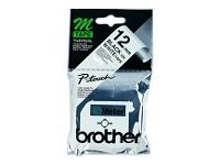BROTHER MK231S tape cassette white black 4mx12mm none laminate for P-touch 55 60 65 75 80 85 110 BB4
